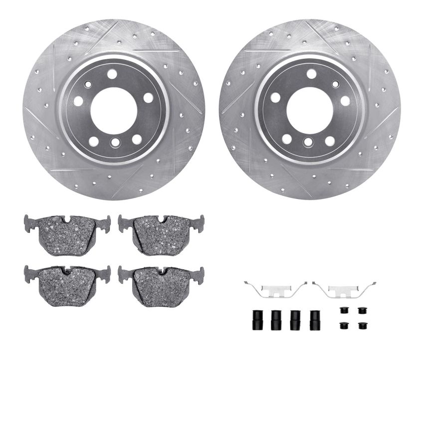 Dynamic Friction 7612-31030 Rotor Kit