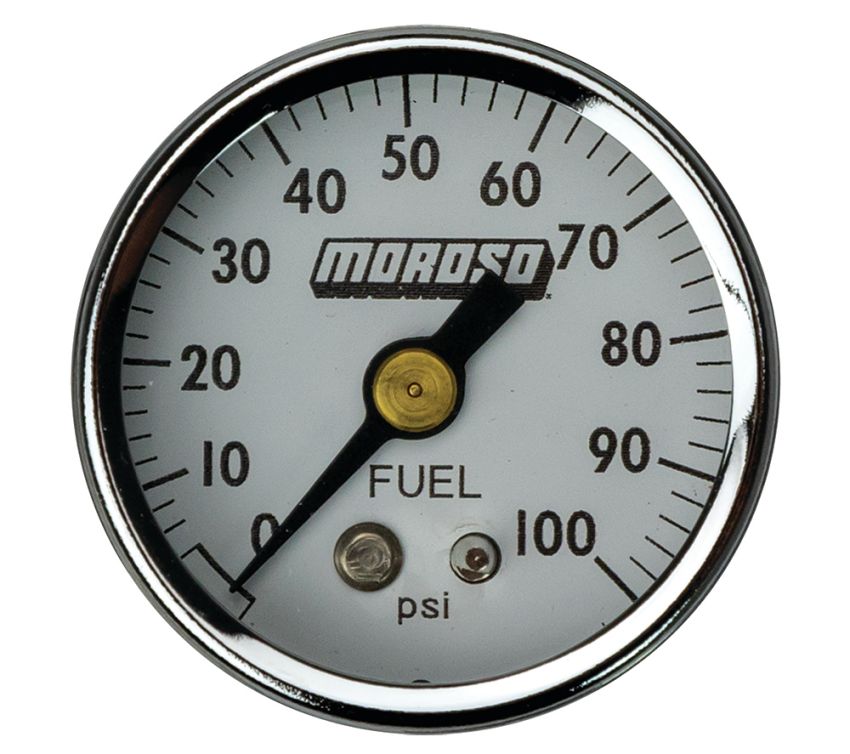 MOROSO MOR65374 Fuel Pressure Gauge - 0-100psi