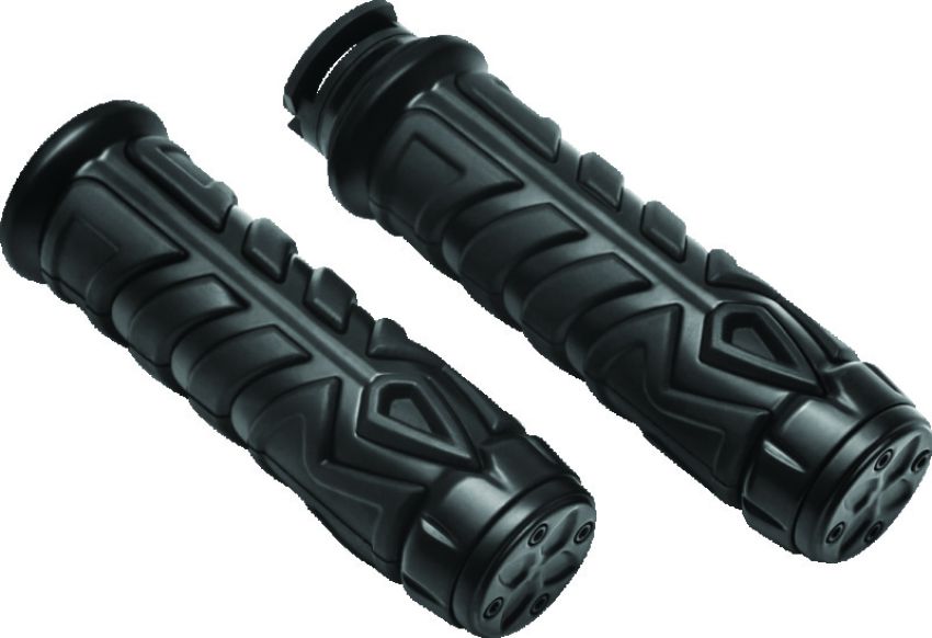 Kuryakyn 5634 Spear Grips For Scout Black