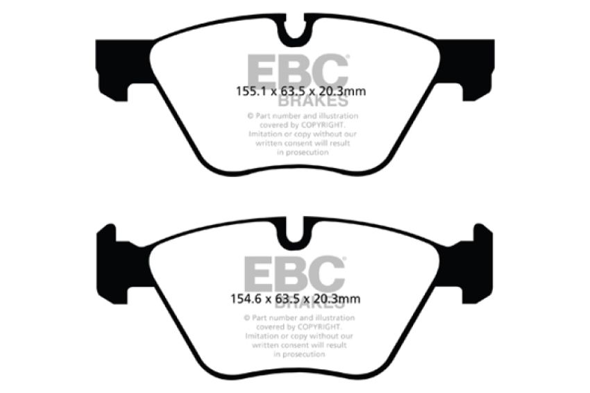 EBC Brakes DP32088C Redstuff Ceramic Low Dust Brake Pads