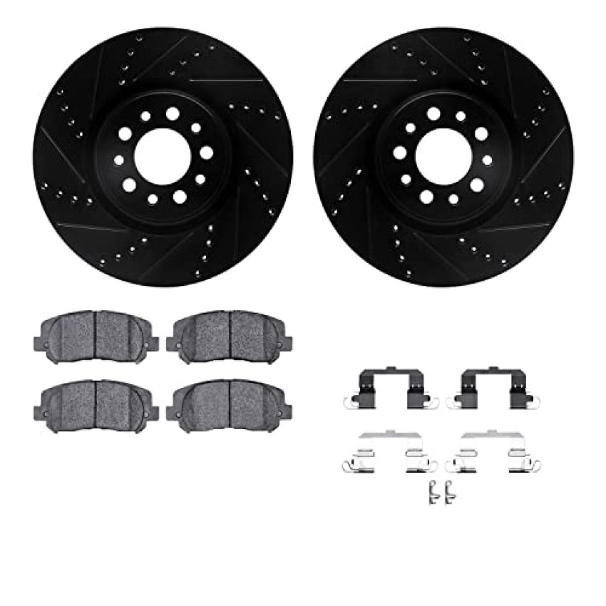 Dynamic Friction 8412-42015 Rotor Kit