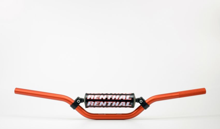 Renthal 825-01-OR-04-227 12-19 KTM 50SX 7/8 in. Handlebar Mini - Orange