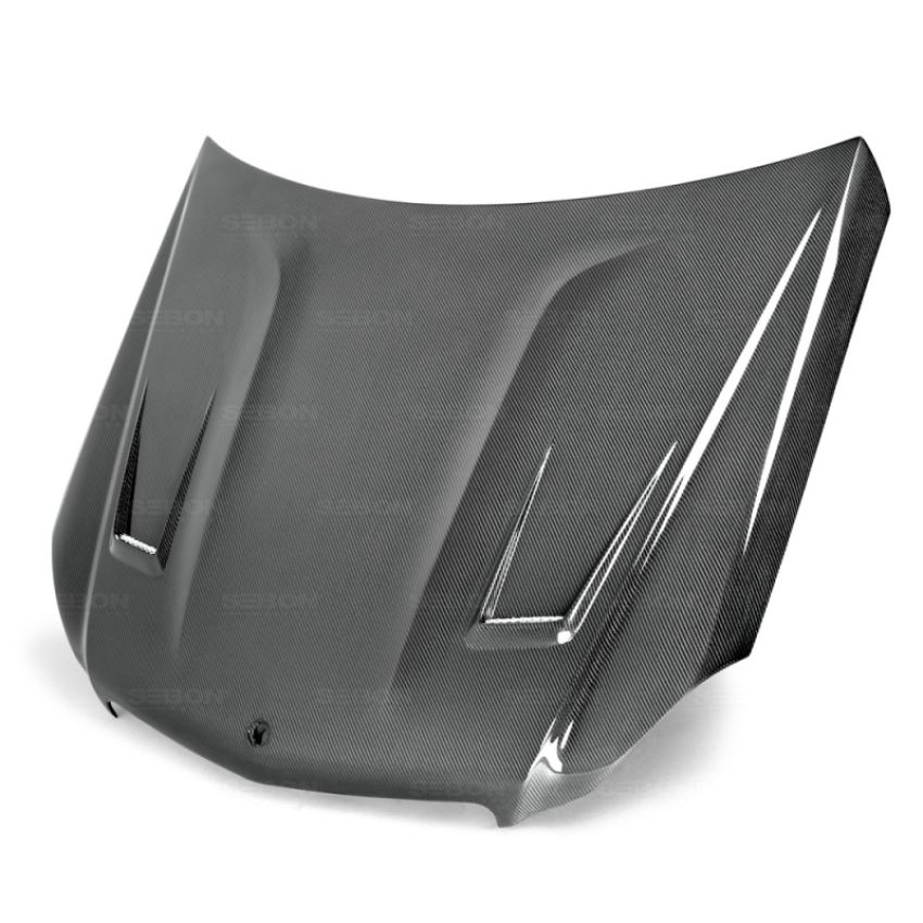 Seibon HD1112MBW204-GT 12-14 Mercedes C-Class GT Style Carbon Fiber Hood