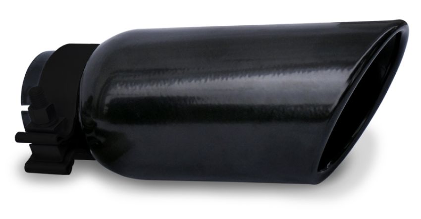 Go Rhino GRT236B Exhaust Tip - Black - ID 2in x L 6in x OD 3in
