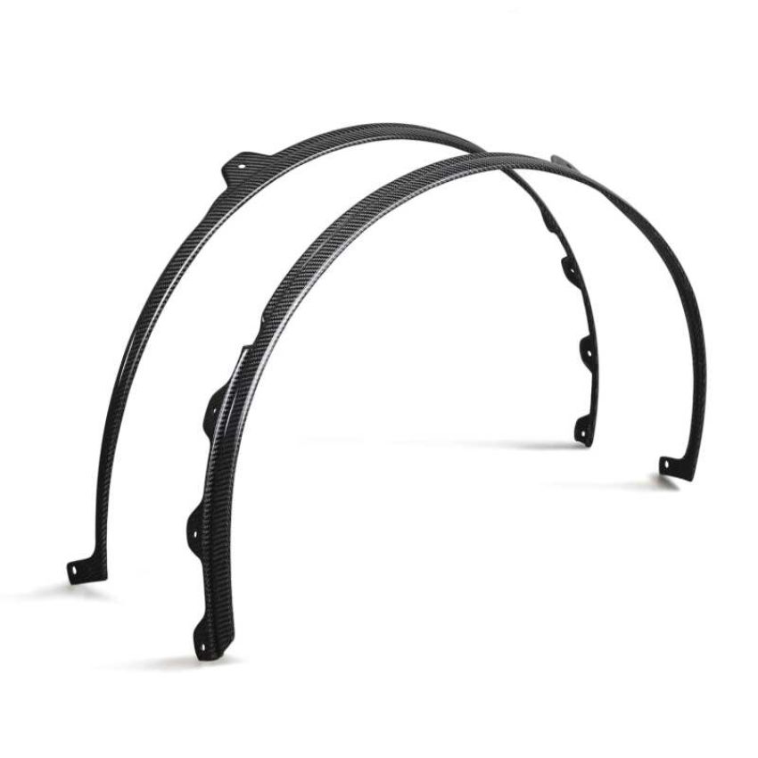 Anderson Composites AC-FE21FDMUM1 21-22 Ford Mustang Mach 1 Carbon Fiber Front Fender Extension