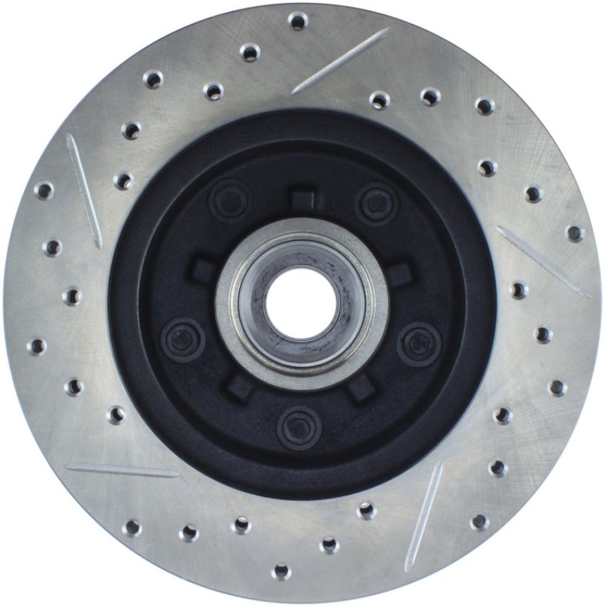 Stoptech 127.62013L Slotted & Drilled Sport Brake Rotor