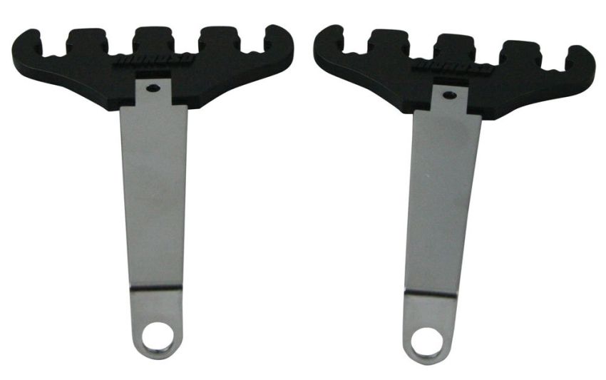 MOROSO MOR72183 Four Hole Wire Loom Kit Black