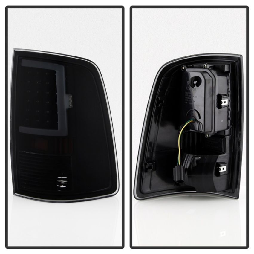 SPYDER 9041020 xTune 13-18 Dodge Ram 1500 (LED Model Only) LED Tail Lights - Blk Smk (ALT-ON-DRAM13V2-LBLED-BSM)