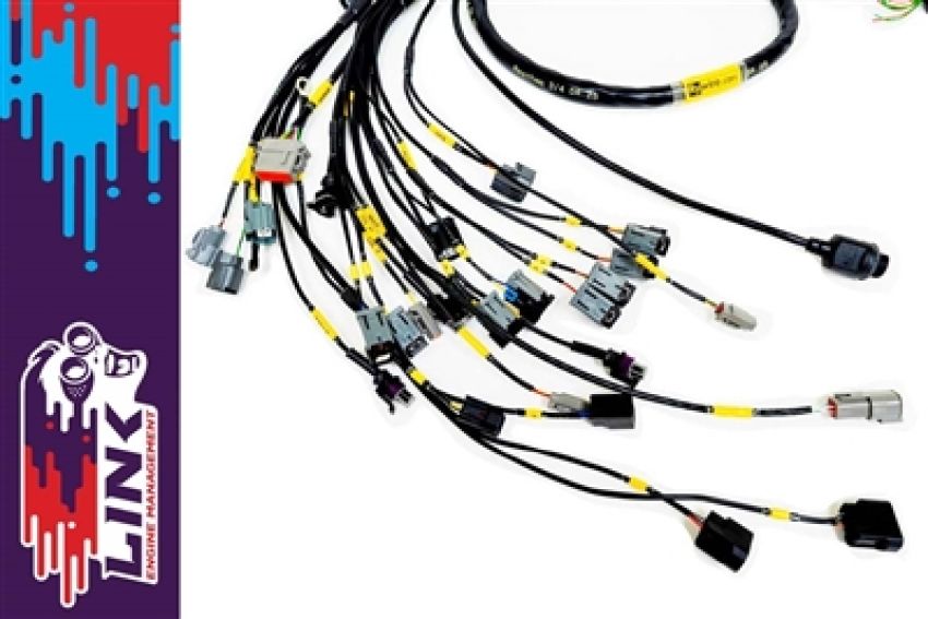 Rywire RY-K2-LINK-NA Honda K-Series Naturally Aspirated w/LINK G4 ECU Engine Harness (w/4 Inj / No EMAP/Boost)