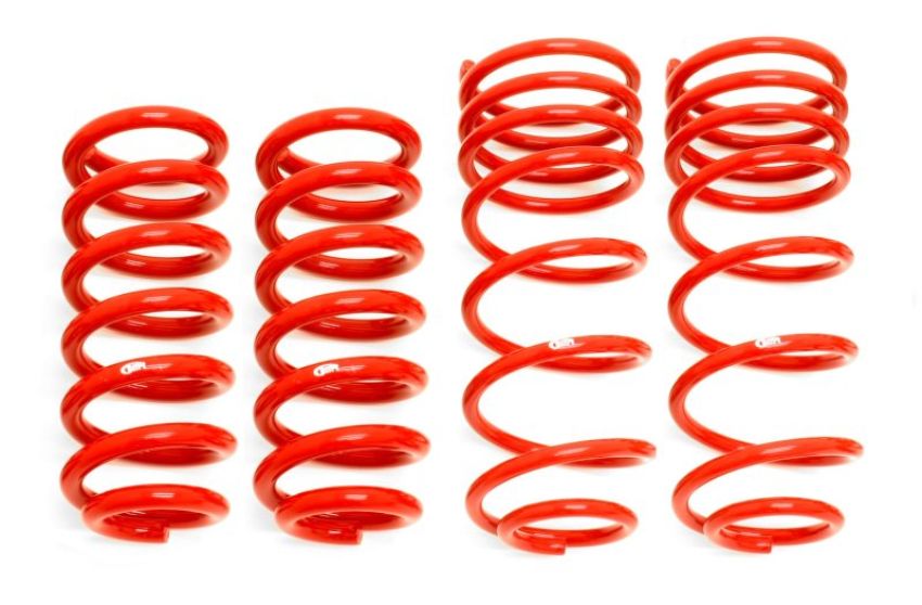 BMR Suspension SP001R Lowering Springs, Set Of 4, 1.25 Inch Drop