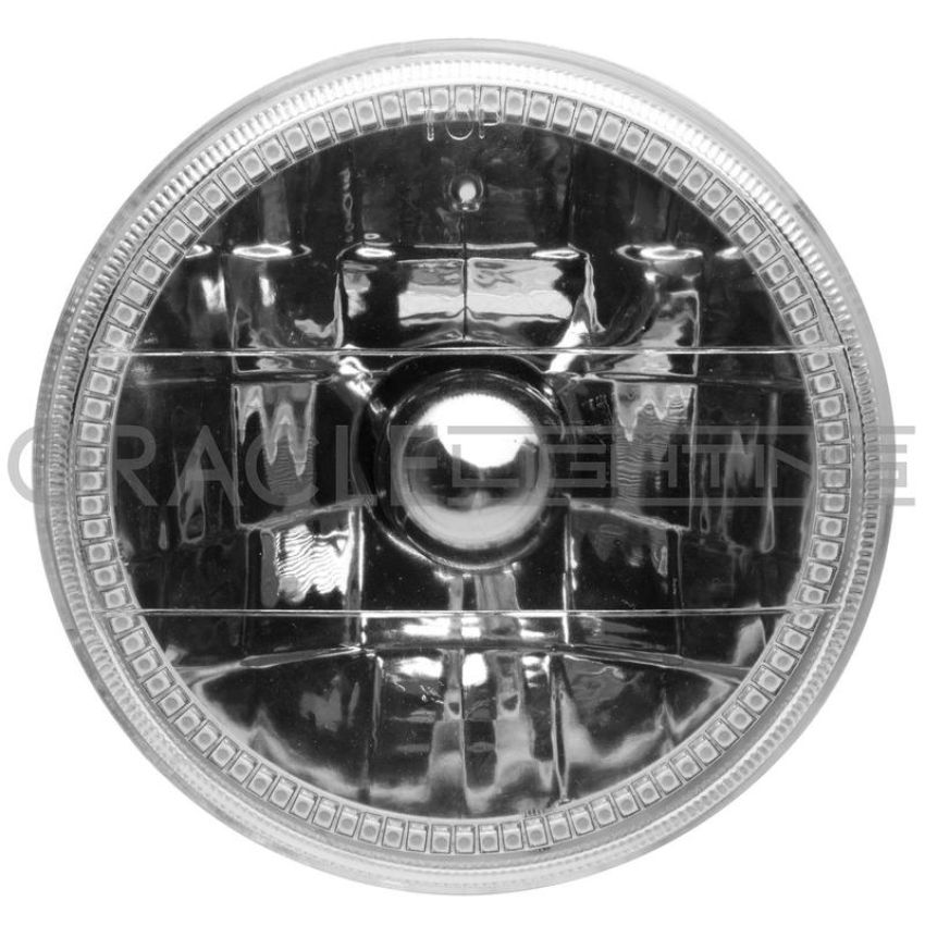 Oracle Lighting 6904-005 ORACLE Lighting Pre-Installed Lights 5.75 IN. Sealed Beam - Amber Halo