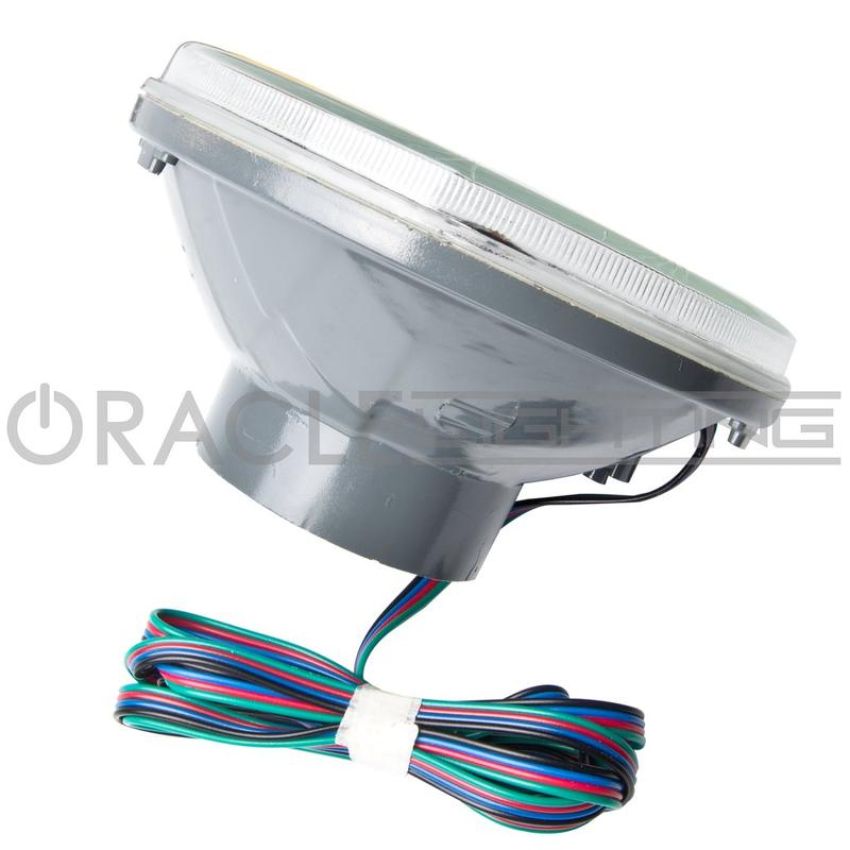 Oracle Lighting 6904-333 ORACLE Lighting Pre-Installed Lights 5.75 IN. Sealed Beam - ColorSHIFT Halo