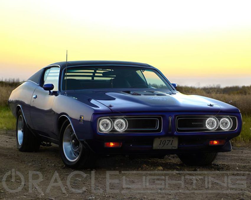 Oracle Lighting 6904-333 ORACLE Lighting Pre-Installed Lights 5.75 IN. Sealed Beam - ColorSHIFT Halo