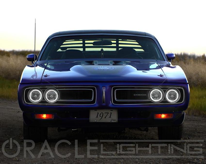Oracle Lighting 6904-333 ORACLE Lighting Pre-Installed Lights 5.75 IN. Sealed Beam - ColorSHIFT Halo