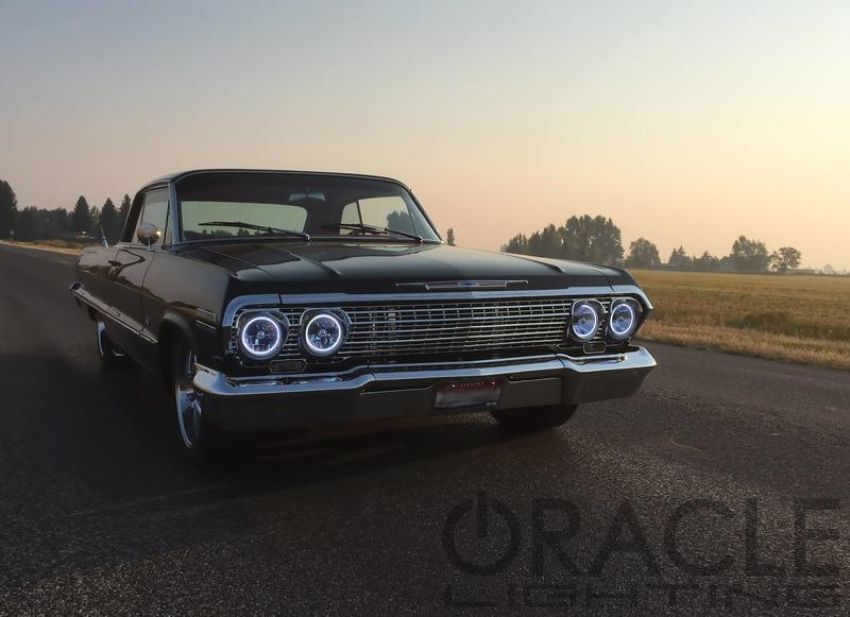 Oracle Lighting 6904-333 ORACLE Lighting Pre-Installed Lights 5.75 IN. Sealed Beam - ColorSHIFT Halo