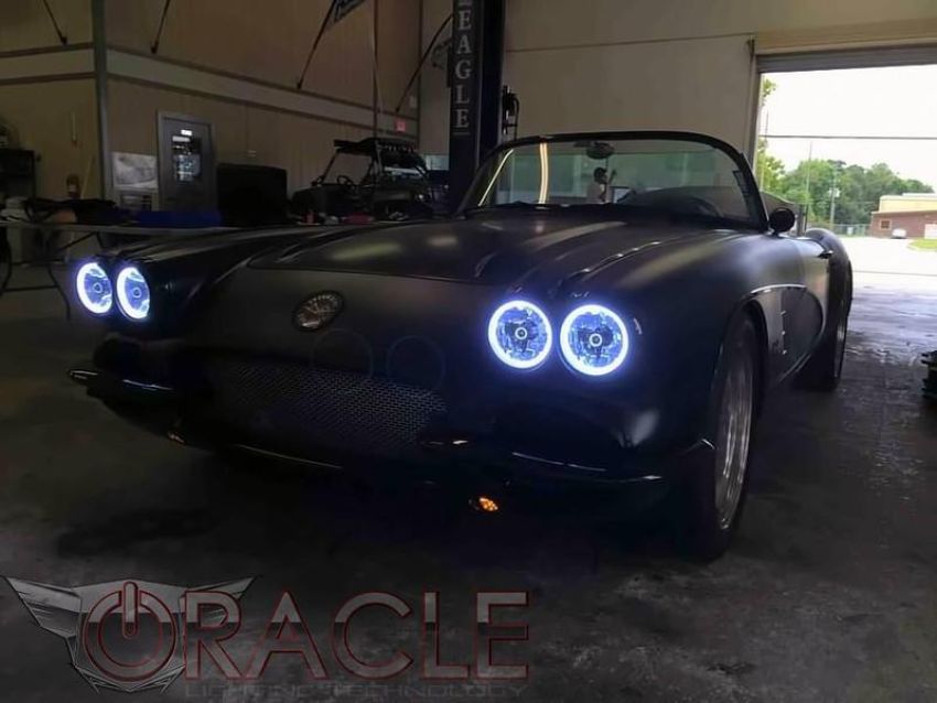 Oracle Lighting 6904-333 ORACLE Lighting Pre-Installed Lights 5.75 IN. Sealed Beam - ColorSHIFT Halo