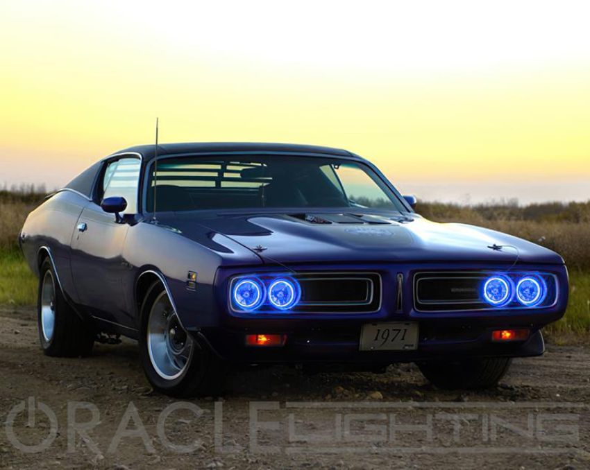Oracle Lighting 6904-333 ORACLE Lighting Pre-Installed Lights 5.75 IN. Sealed Beam - ColorSHIFT Halo