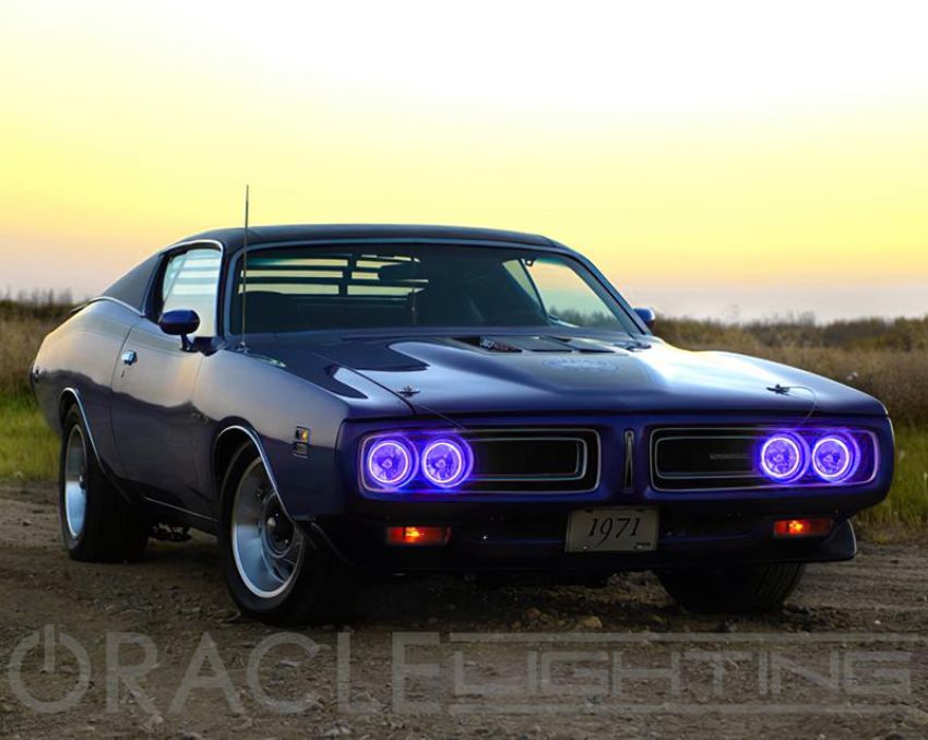 Oracle Lighting 6904-333 ORACLE Lighting Pre-Installed Lights 5.75 IN. Sealed Beam - ColorSHIFT Halo