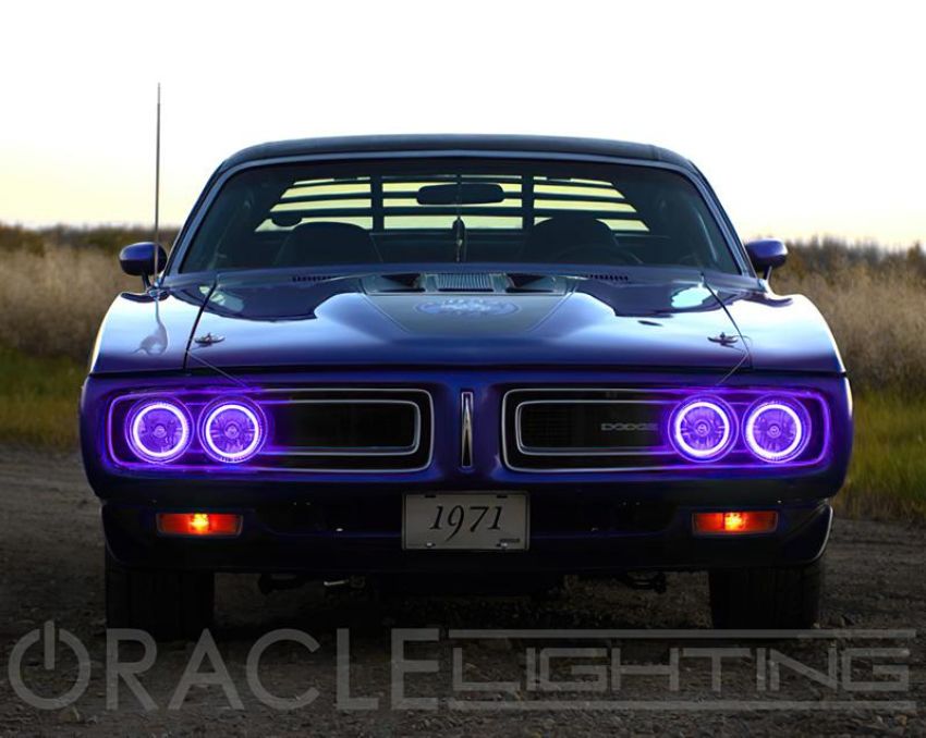 Oracle Lighting 6904-333 ORACLE Lighting Pre-Installed Lights 5.75 IN. Sealed Beam - ColorSHIFT Halo