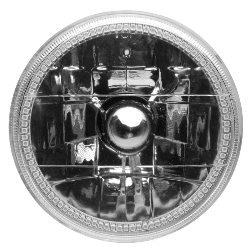 Oracle Lighting 6905-005 Pre-Installed Lights 7 IN. Sealed Beam - Amber Halo