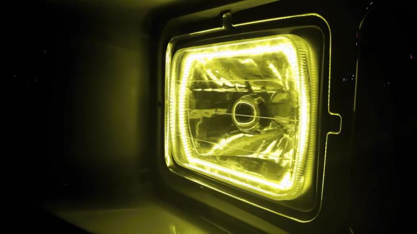 Oracle Lighting 6908-333 Pre-Installed Lights 7x6 IN. Sealed Beam - ColorSHIFT(r) Halo