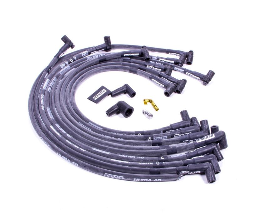 MOROSO MOR73817 Ultra 40 Plug Wire Set - Black