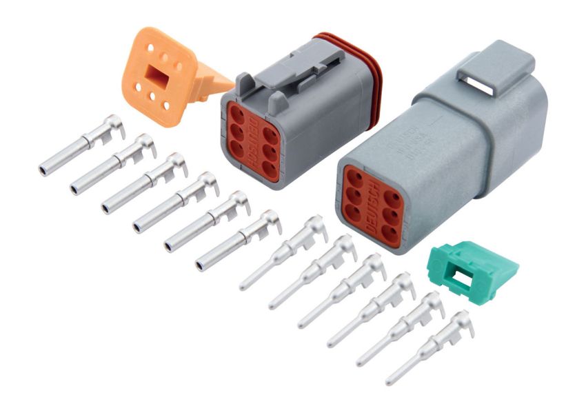 QUICKCAR RACING PRODUCTS QRP71-362 Deutsch Connector - 6-Pin