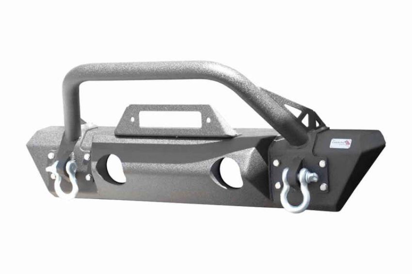 Fishbone Offroad FB22178 2018+ Jeep JL/Gladiator Wrangler JL/Gladiator Front Winch Bumper - Black Powdercoat