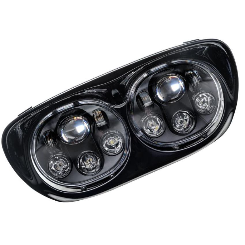 Oracle Lighting 6918-001 Harley Road Glide Replacement LED Headlight, Black, 6000K