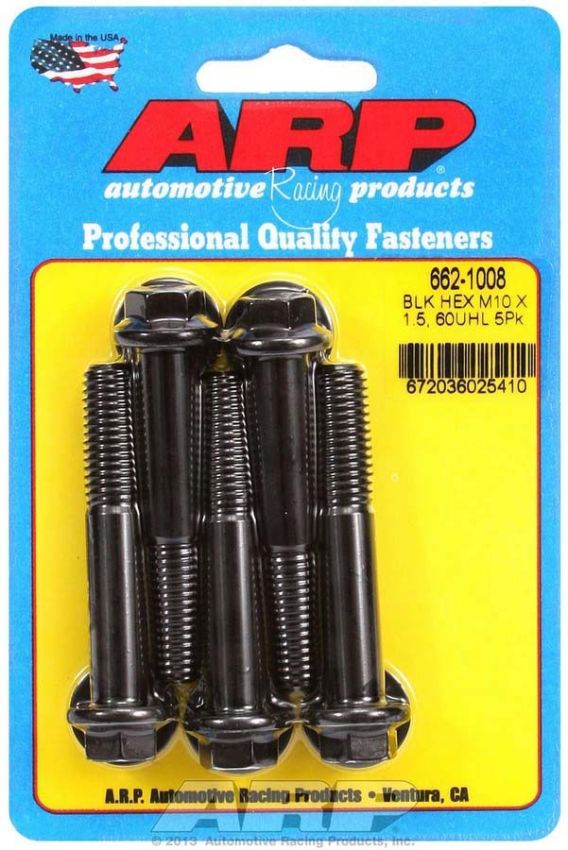 ARP ARP662-1008 Bolt Kit - 6pt. (5) 10mm x 1.5 x 60mm