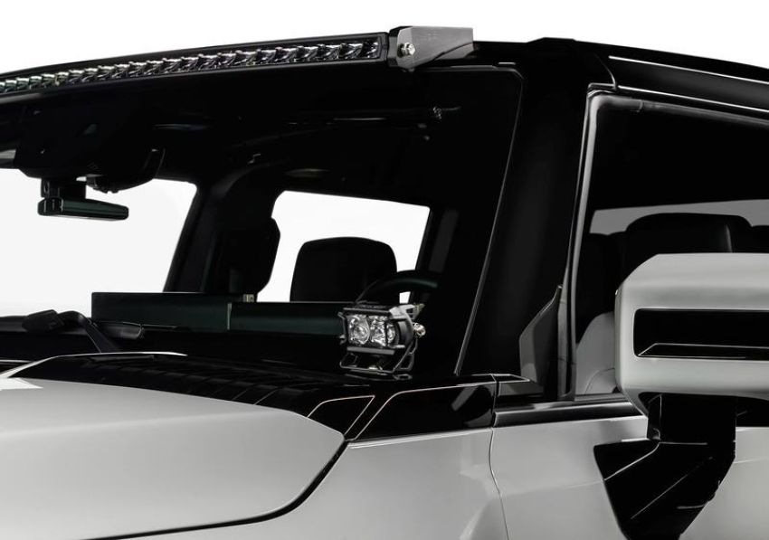 Oracle Lighting 6922-504 ORACLE Lighting 2022-2024 Hummer EV Aux Light A-Pillar/ Hood Mount Brackets