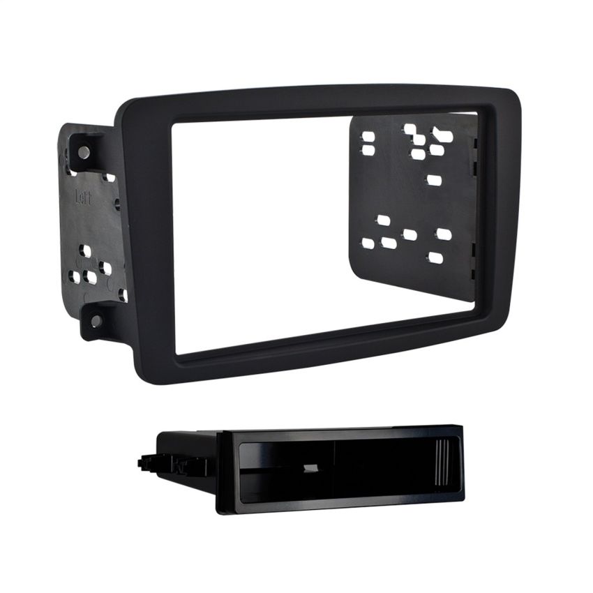 Metra 99-8722B Mounting Kit and Pocket for Mercedes 2001-04 C Class & 2004 CLK (Black)
