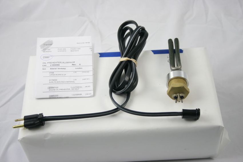 MOROSO MOR23980 Engine Oil Pre-Heater