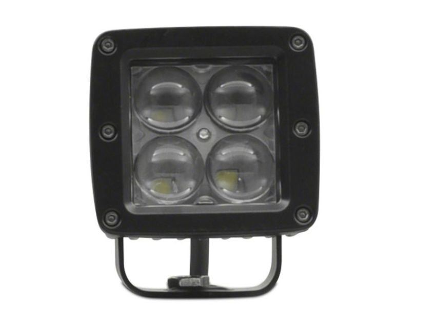 Raxiom J109464 Axial Series 3-In 4-LED Cube Light Spot Beam Universal (Some Adaptation May Be Required)