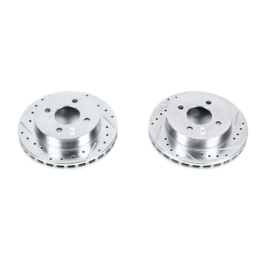 PowerStop AR8123XPR PowerStop Evolution Performance Drilled, Slotted & Plated Brake Rotor Pair