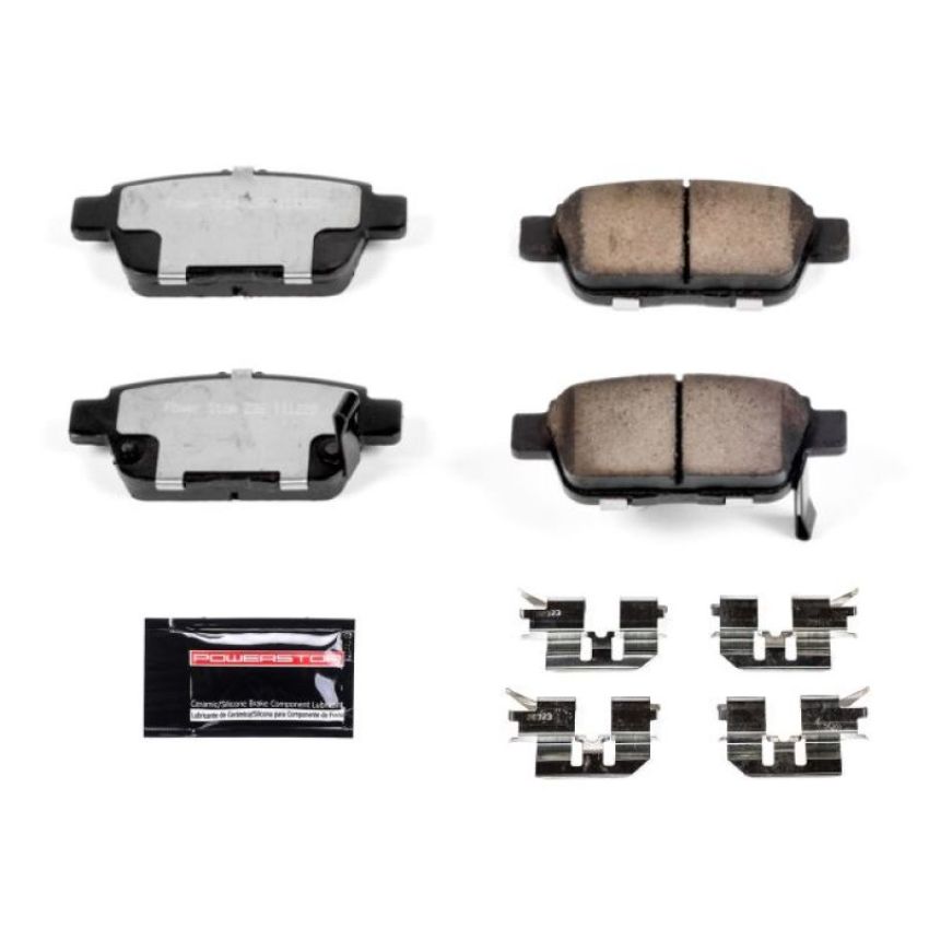 PowerStop Z36-1103 PowerStop - Z36 Truck and SUV Carbon-Fiber Ceramic Brake Pads with Hardware Kit