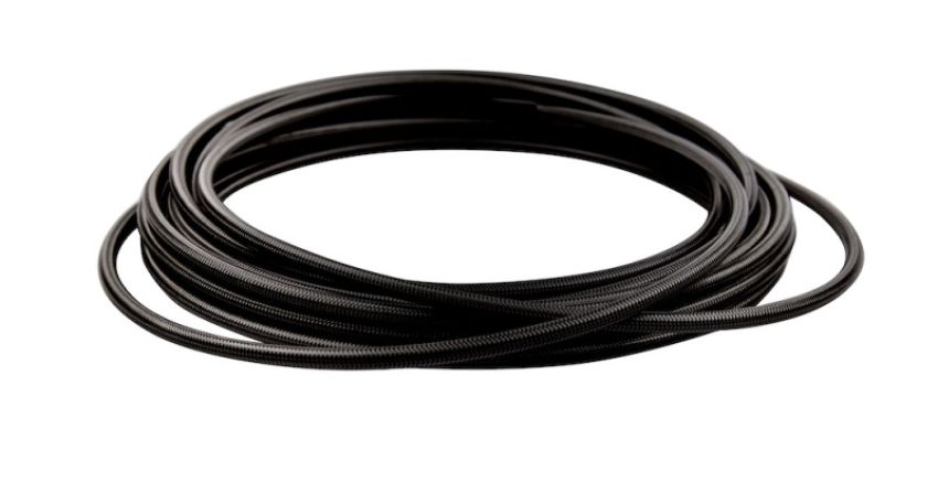 Goodridge 600-03BK-25 25ft Colorflex -3 SS Hose - Black