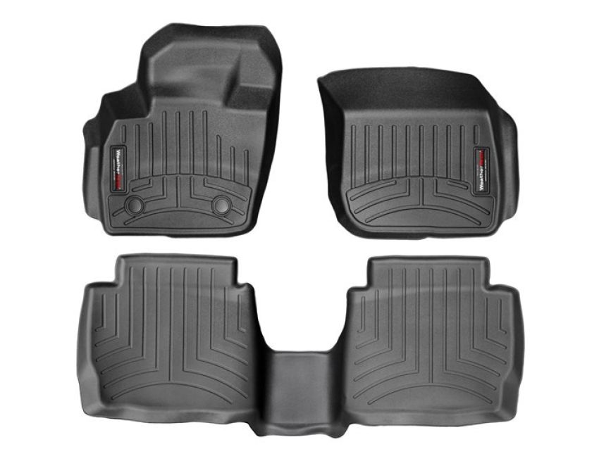 WEATHERTECH WEA44483-1-2 13-   Ford Fusion Front & Rear Floorliners Black