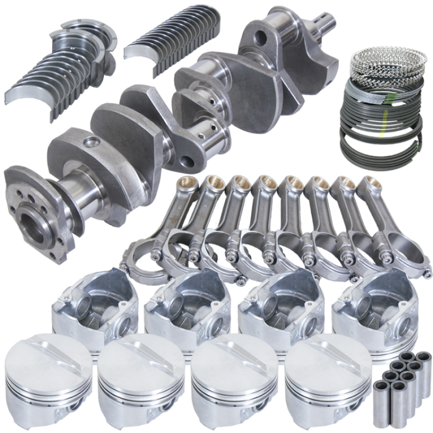 Eagle 13005L030 Chevrolet 350 1Pc Rear Seal Rotating Assembly Kit .030 Bore 3.75in Stroke