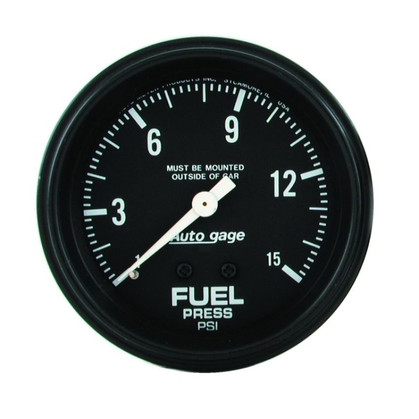 0-15 Fuel Pressure A/Gag