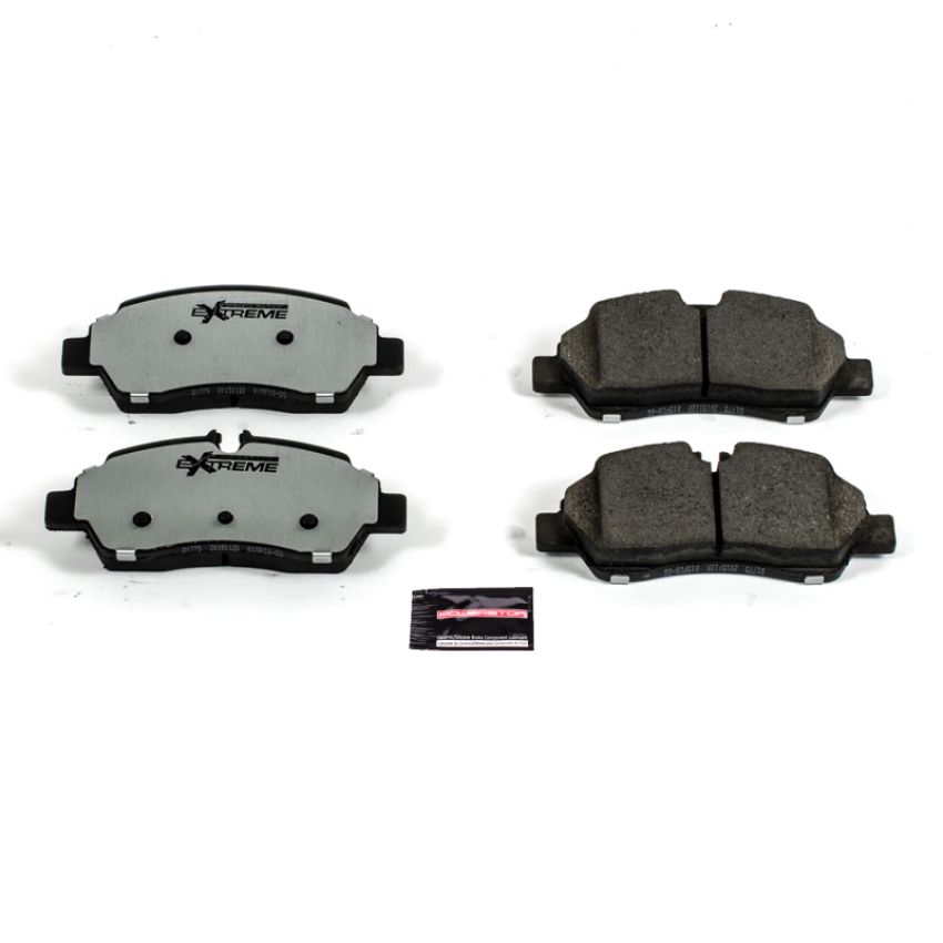 PowerStop Z36-1775 PowerStop - Z36 Truck and SUV Carbon-Fiber Ceramic Brake Pads with Hardware Kit