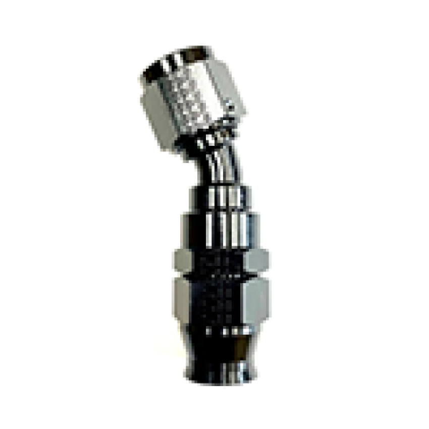 FRAGOLA FRG683008-BL Hose Fitting #8 30 Deg PTFE Black