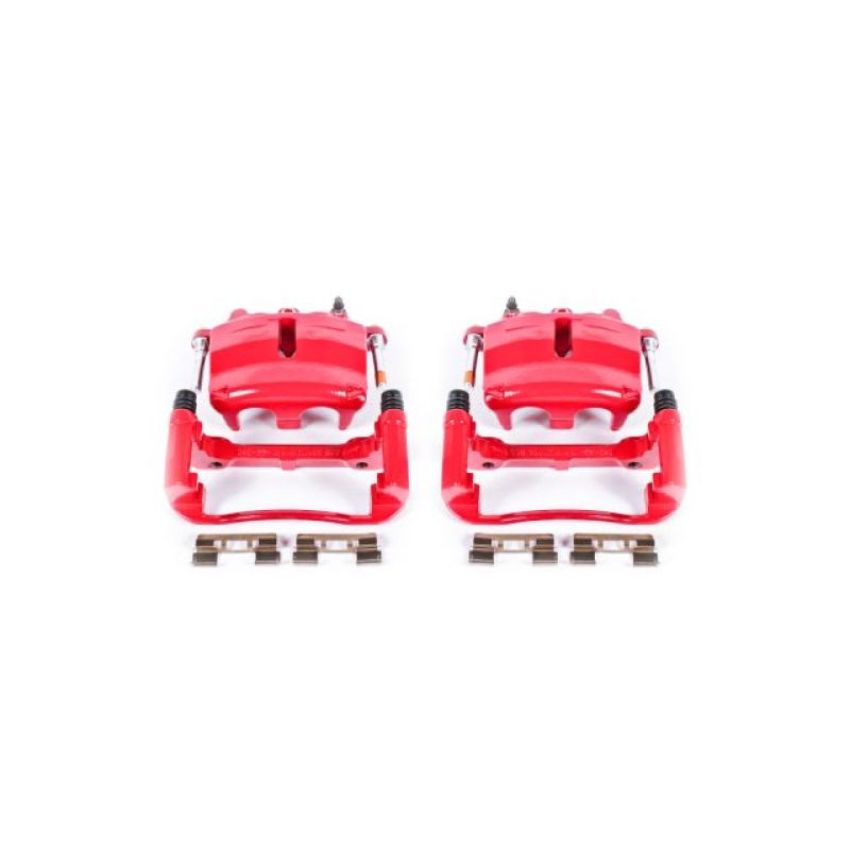 PowerStop S4860 Red Powder Coated Calipers