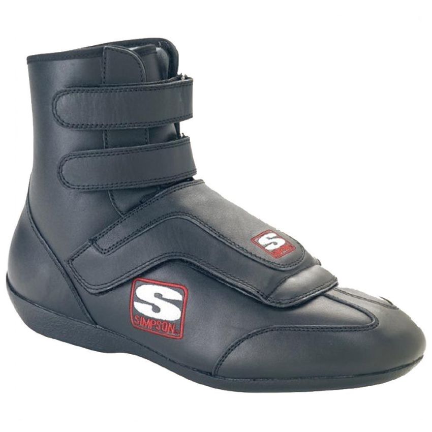 SIMPSON SAFETY SIMSP900BK Sprint Shoe 9 Black SFI