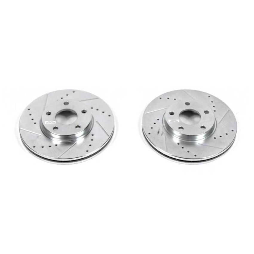 PowerStop AR85132XPR PowerStop Evolution Performance Drilled, Slotted & Plated Brake Rotor Pair