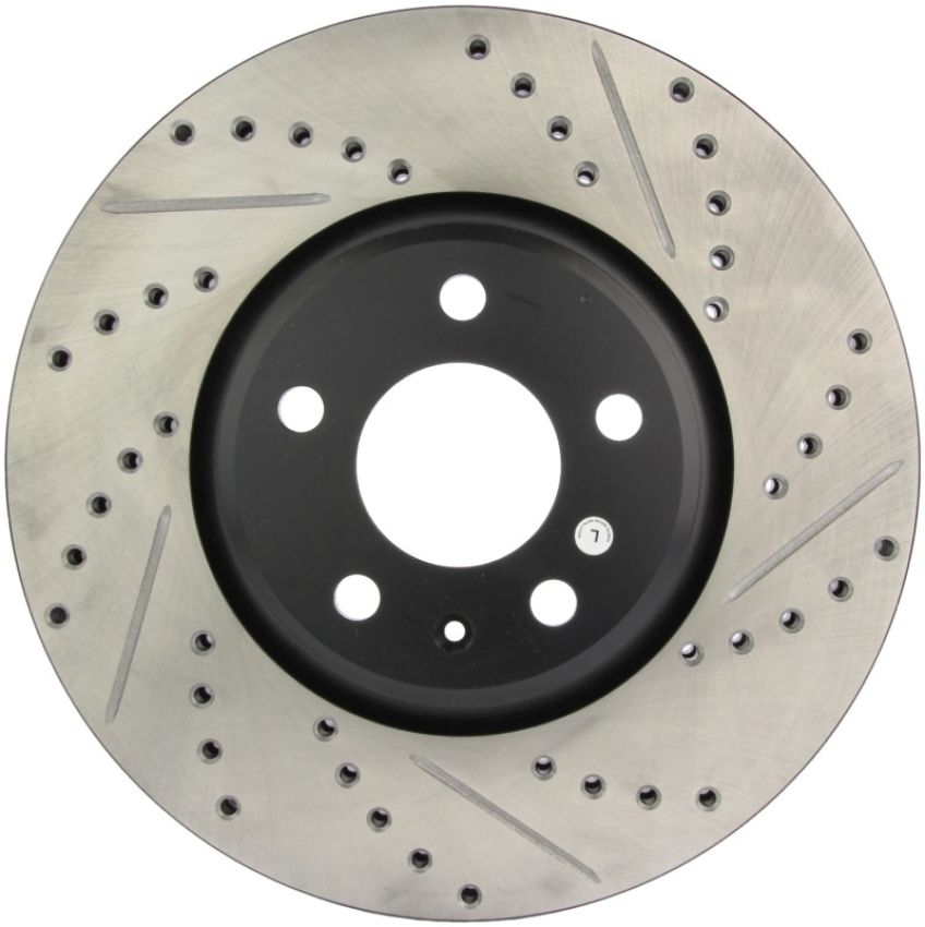 Stoptech 127.33136L Slotted & Drilled Sport Brake Rotor