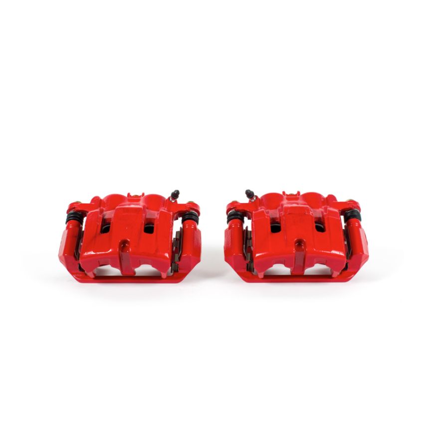 PowerStop S3102 Red Powder Coated Calipers