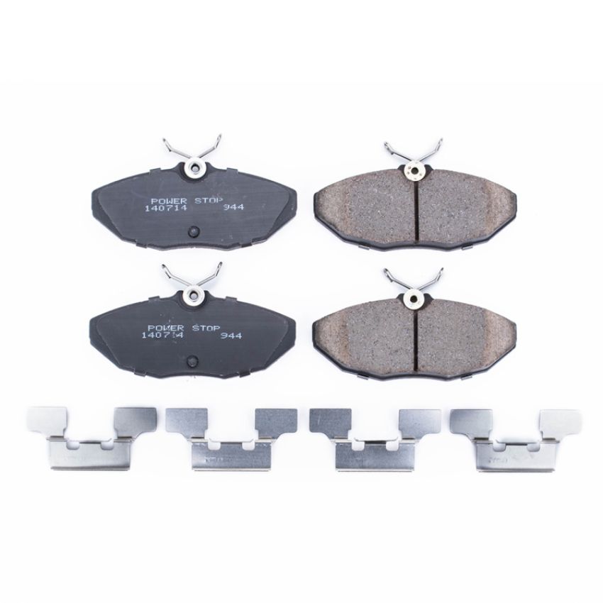 PowerStop 17-944 PowerStop - Z17 Low-Dust Ceramic Brake Pads with Hardware