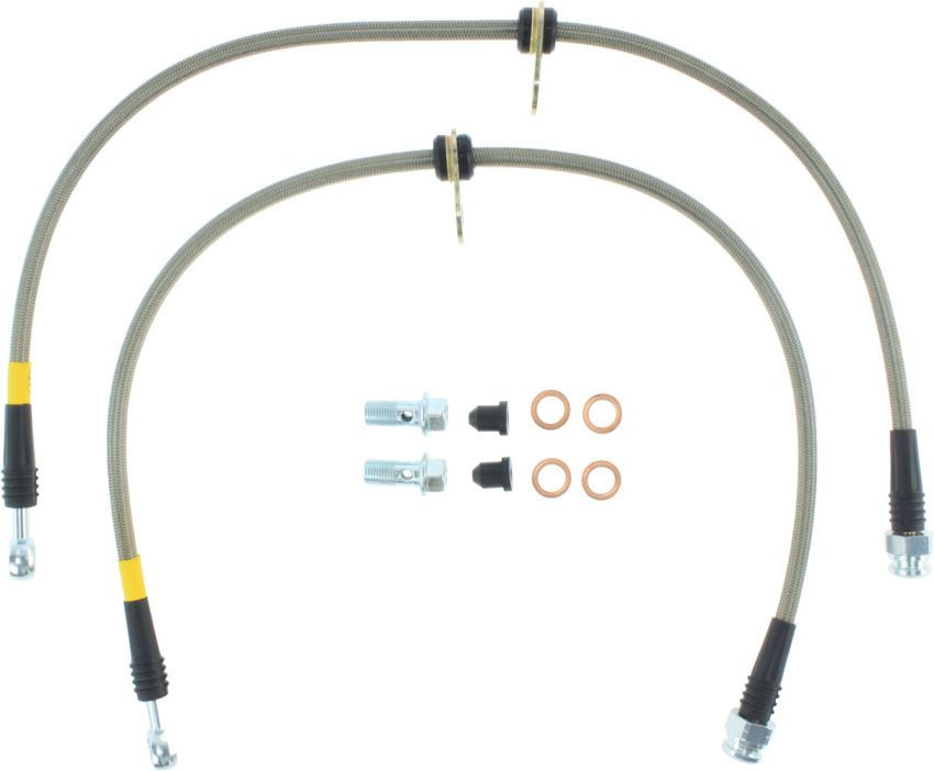 StopTech 06+ Civic Si Stainless Steel Front Brake Lines