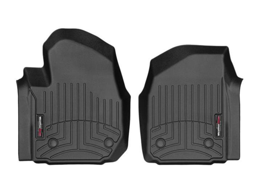 WEATHERTECH WEA4415431V Black Front FloorLiner f or Vinyl Floors